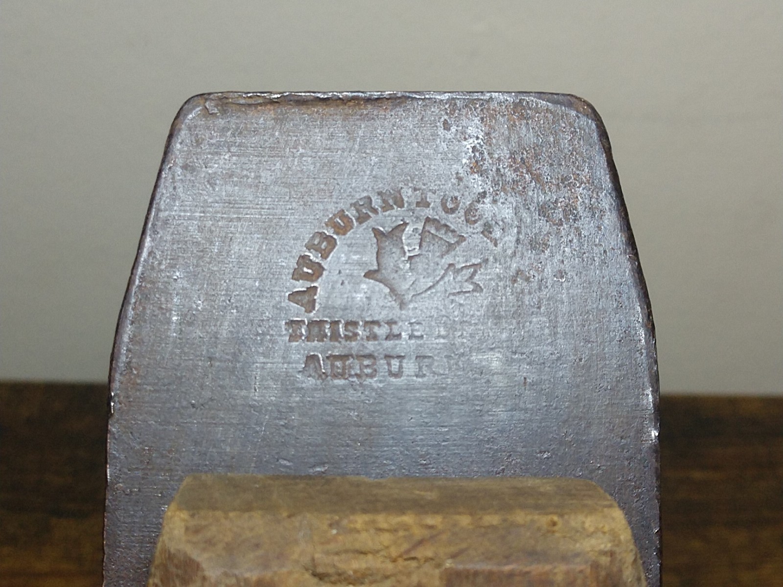 Auburn Tool Co THISTLE BRAND 8" COFFIN WOOD BLOCK PLANE - 2" BLADE  - AUBURN, NY