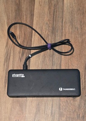 Plugable TBT4-UD5 Thunderbolt 4 Laptop Dock Station w/ Cable - Free Shipping 