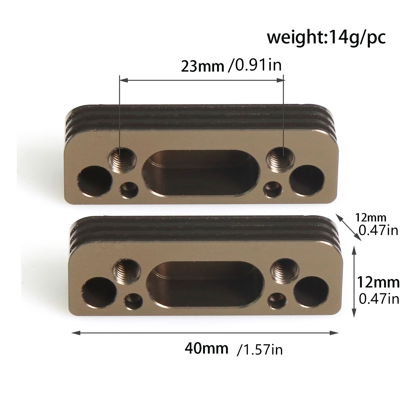 RC Car Engine Motor Base Bracket Replacement For Kyosho 1/8 MP9 MP10 IF430