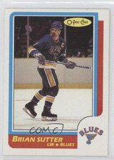 1986-87 O-Pee-Chee Brian Sutter #72 19er