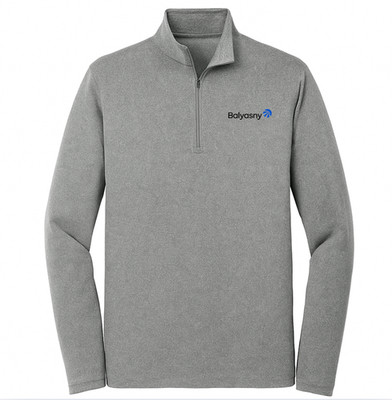 RARE NWT 100% Authentic Balyasny Hedge Fund Finance Half Zip Pullover Gray 2XL