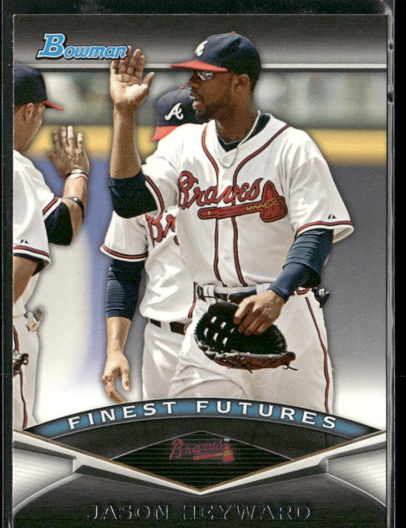 2011 Bowman Finest Futures Jason Heyward Rookie Atlanta Braves #FF1