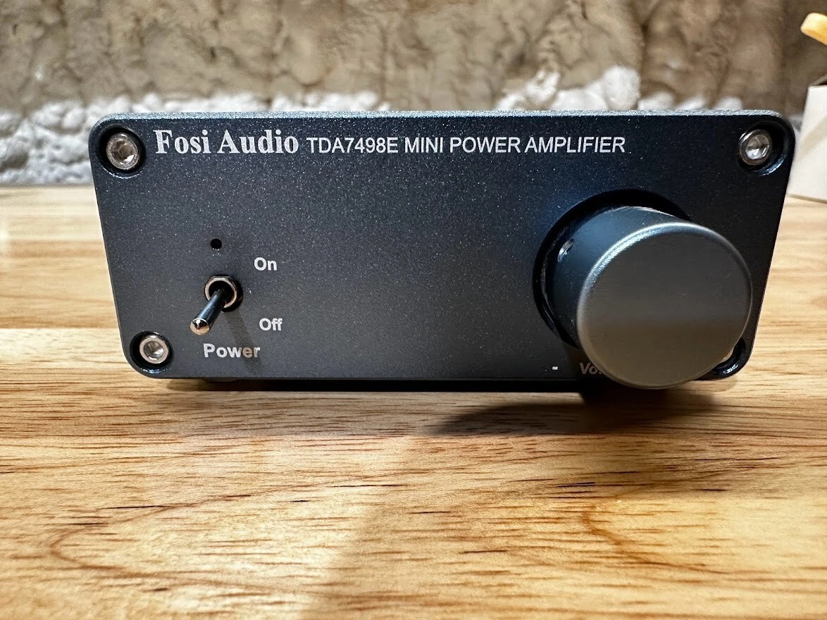 Home Stereo Audio Amplifier Mini Amp Fosi Audio TDA7498E 2 Channel