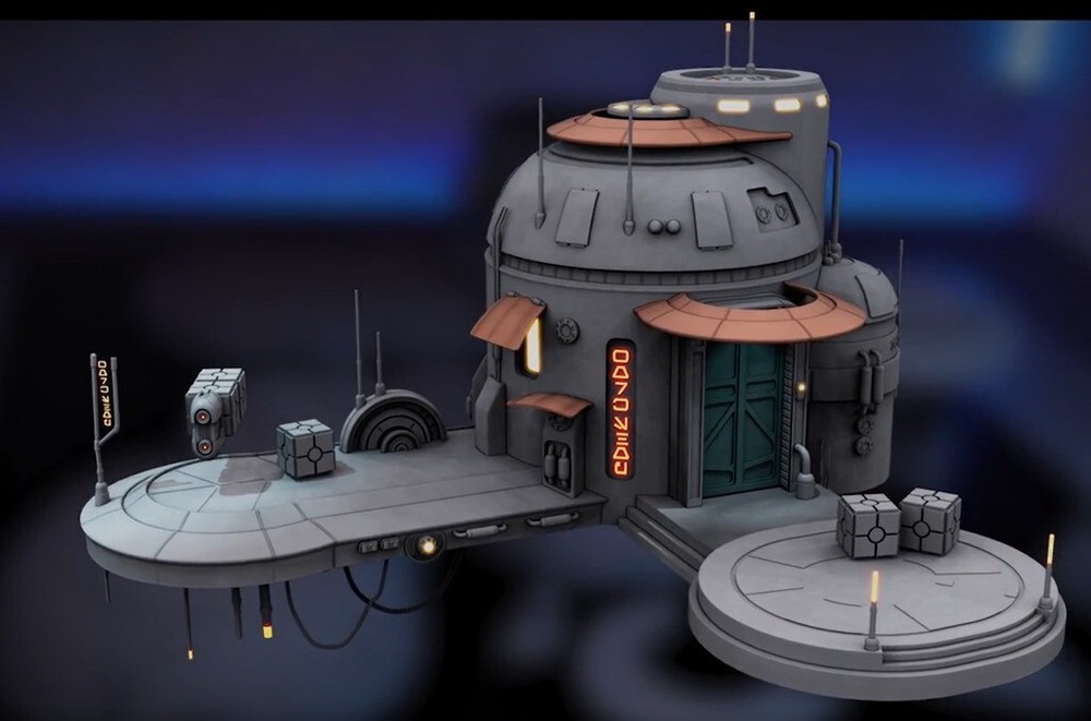 Custom Painted Tatooine House Diorama for 3.75-Inch Action Figures  
