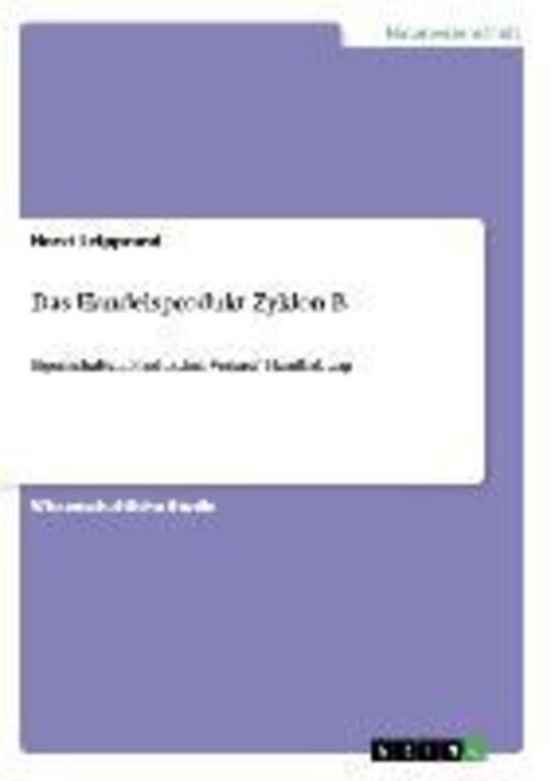 Thumbnail - Das Handelsprodukt Zyklon B | Horst Leipprand | Taschenbuch |
