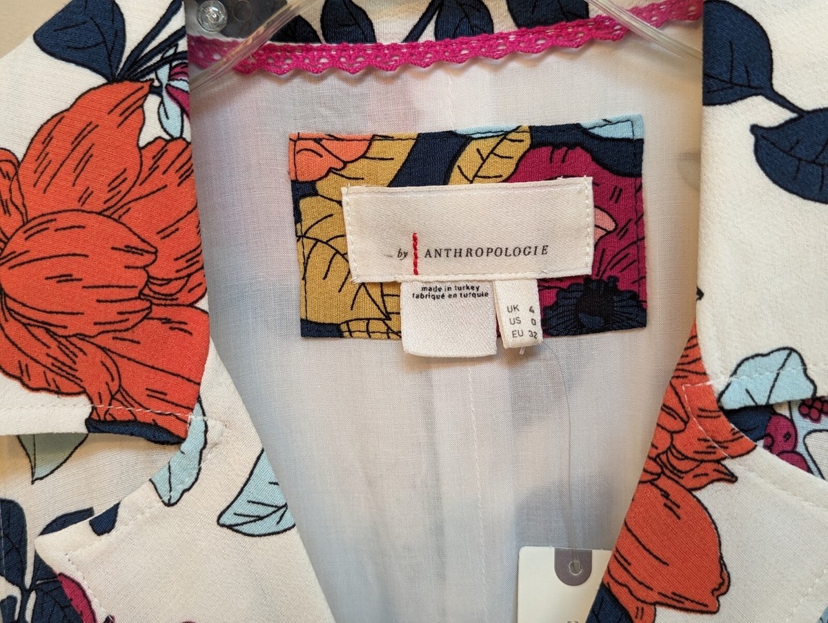 NWT $150 Anthropologie Dinah Collared Halter Tunic Dress Size 0 | eBay
