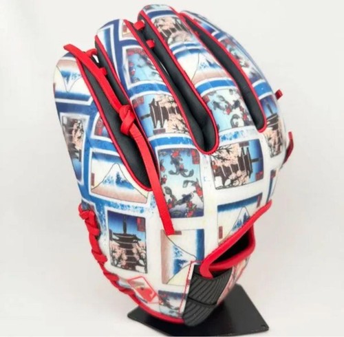 MLB Tokyo Series Opening Round 100 Limited Edition Glove with Serial Number - Picture 6 of 6