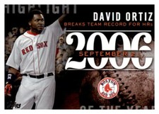 David Ortiz 2015 Topps Update Highlight Of The Year Card #H-86