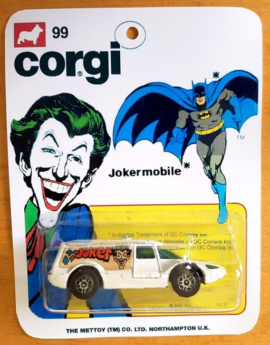 CORGI Juniors Batman JOKER Jokermobile Diecast Model Car & Repro 99 Blister Pack - Picture 2 of 7