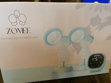NEW close box Zomee Z2 Double Electric Breast Pump Breastfeeding Baby Nursing