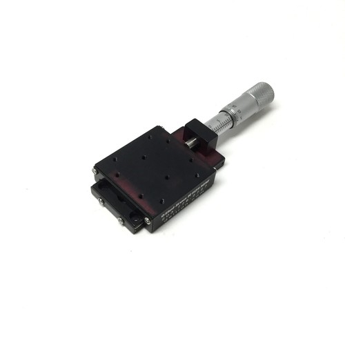 Del-Tron R101MM-X Crossed Roller Linear Slide Positioning Stage, 13mm Travel - Picture 1 of 5