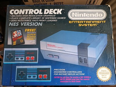 Nintendo NES Control Deck Konsole Boxed, guter Zustand