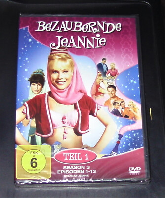 BEZAUBERNDE JEANNIE TEIL 1 SEASON 3 EPISODEN 1-13 DVD SCHNELLER VERSAND NEU OVP