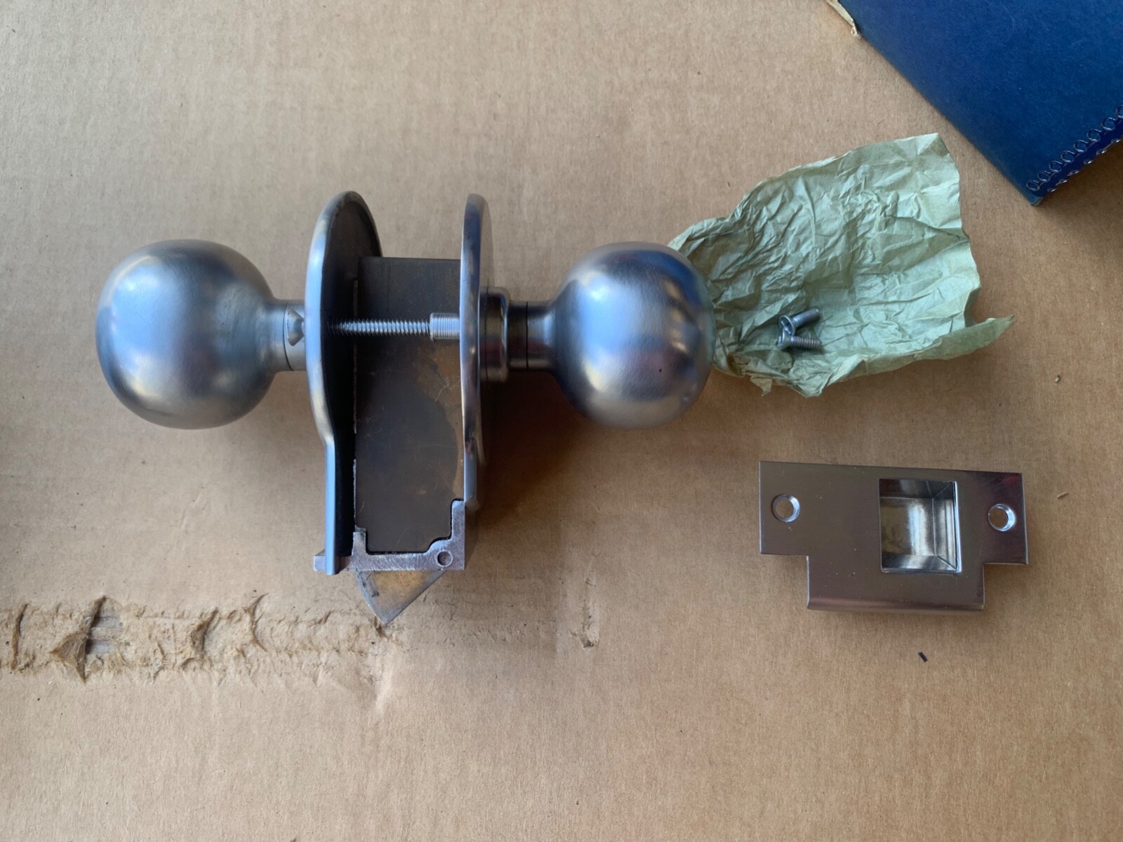 ANTIQUE VINTAGE CORBIN KNOB LOCK DCR 90071OU STMS 521413 eBay