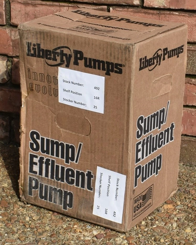 Bomba de sumidero sumergible Liberty 1/2 HP modelo 287 Foto 4 de 4