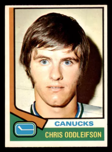 1974-75 O-Pee-Chee #108 Chris Oddleifson RC
