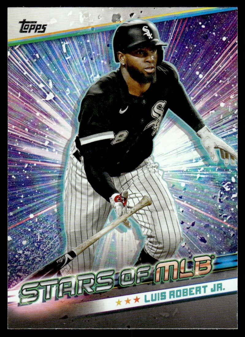 Luis Robert 直筆サインカード/99 2019 Leaf MLB 2024 Topps Series 1 Stars of MLB Luis Robert Jr. Chicago