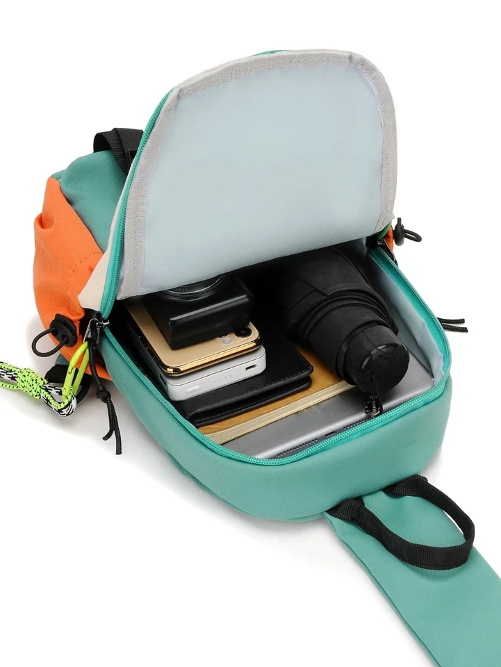 Bolsos Masculinos Cartera De Hombre Riñonera de Moda Mochila Mensajero De Hombro - Изображение 4 из 4