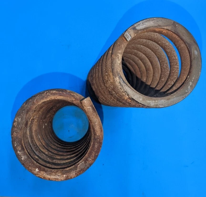 1959 Mercedes Benz Ponton W121 Front Coil Spring Springs Set Ponton 190b W120  - Image 3 of 4