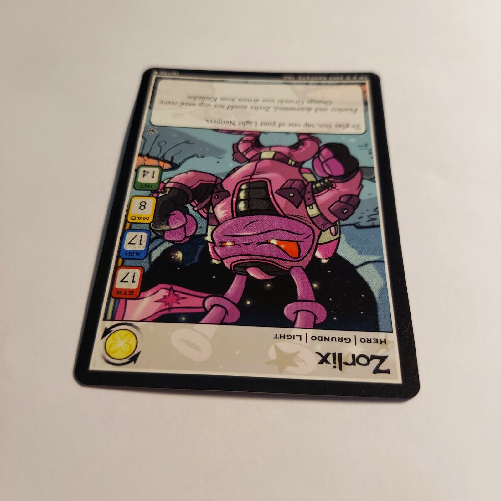 Neopets TCG # 70/100 Zorlix Return of Dr. Sloth Single Card WOTC