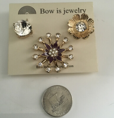 NWT LIMITED GOLD TONE TACKS JY113 | eBay