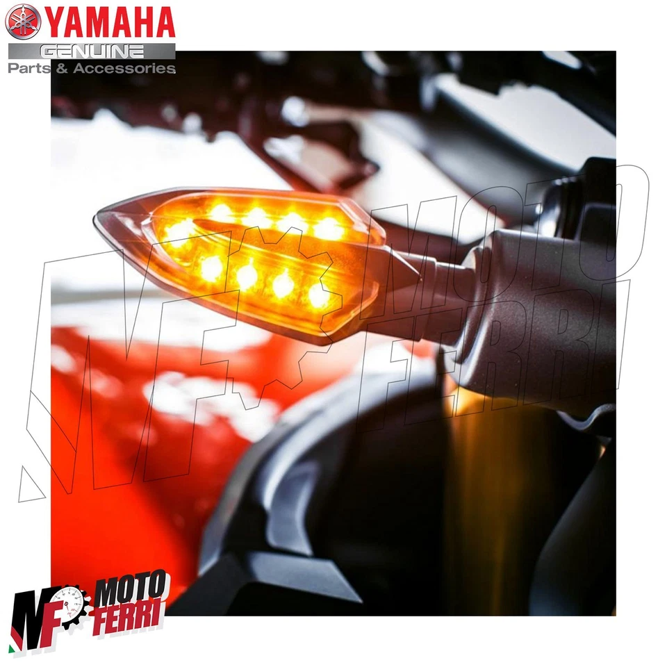 MF2063 Kit Frecce Led Originali Yamaha Arrow Carbon MT07 MT09 MT10 Tracer 9 XSR - Immagine 4 di 4