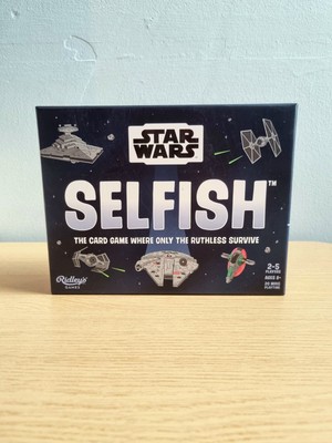 Selfish Star Wars Edition The Card Game Only Ruthless Survive Ridleys Games