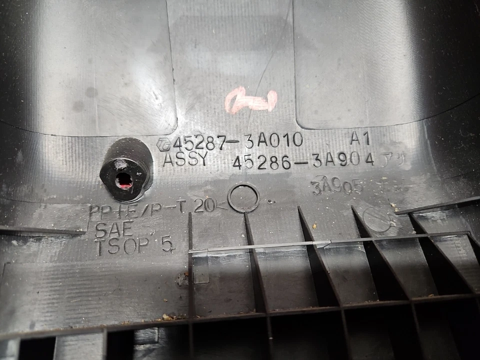 Lexus GS300 GS430 2006 velocímetro cuadro de instrumentos columna collar cubierta conjunto Foto 4 de 4