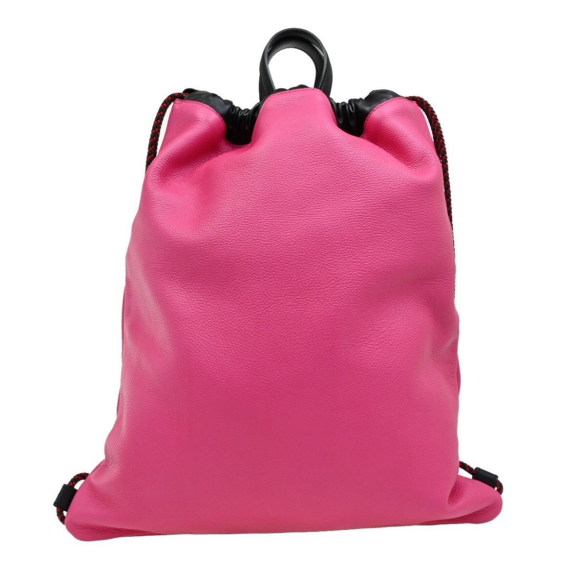 Gucci Logo Drawstring Backpack Printed Leather Pi… - image 2