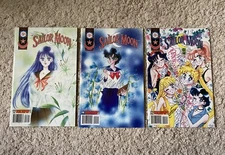Sailor Moon Comic Book Lot #18 19 20- Naoko Takeuchi, Mixx/Chix, 2000 Manga