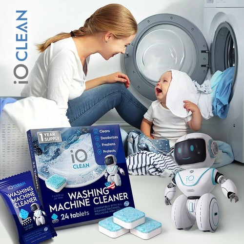 Washing Machine Cleaner and Descaler Tablets 24 Pcs - Deep Clean and Descalin... - Picture 8 of 8