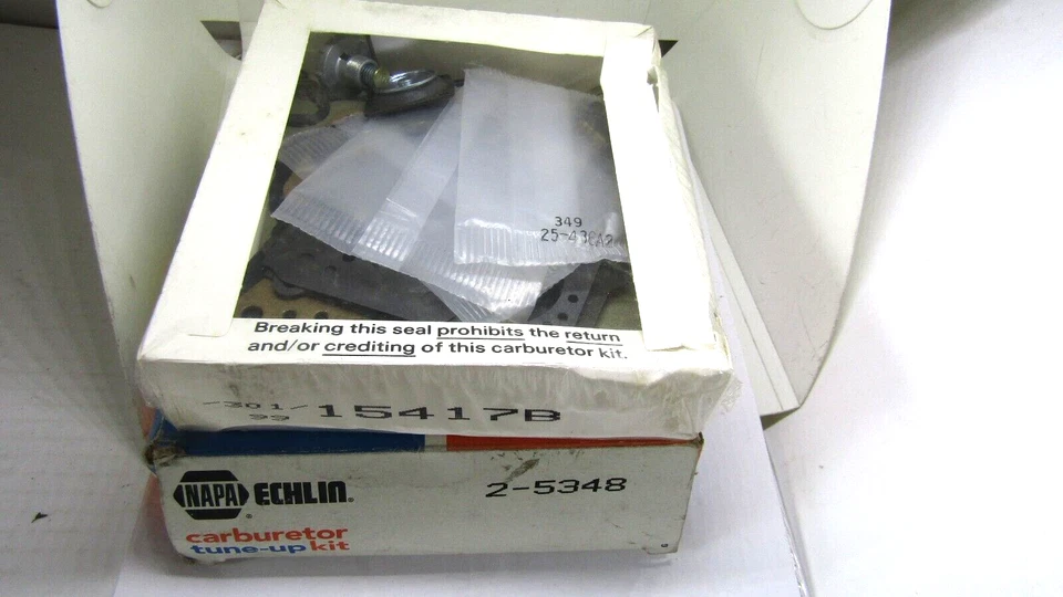 Walker Products 15417B карбюратор настраиваемый восстановленный ремонтный комплект - Изображение 3 из 4