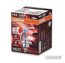 Osram 64193NL NIGHT BREAKER® LASER H4 für SEAT SKODA SMART SSANGYONG