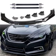 Front Bumper Lip Splitter Spoiler Body Kit Diffuser For Nissan Altima 2013-2018