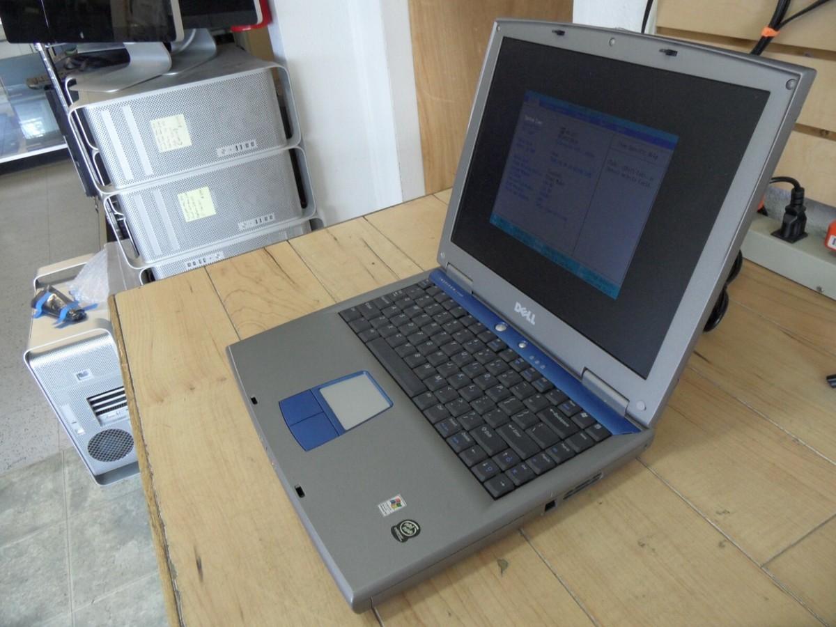 Dell Inspiron 1100 Laptop For Parts Posted Bios Hard Drive Wiped