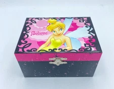 Disney Tinker Bell  “Dance of the Sugar Plum Fairy” Music Jewelry Box VIDEO!