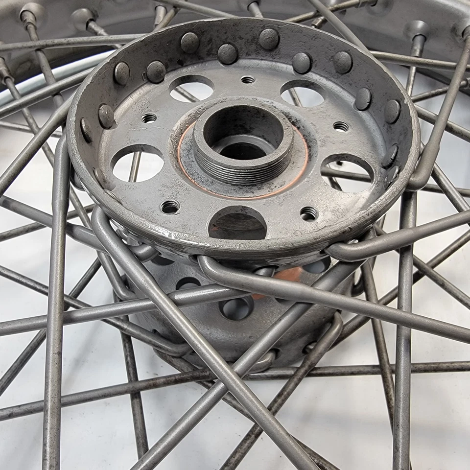 OEM 1940-1950 Buje 16" Servicar G Kelsey Hayes 705 Llanta Alambre Rueda Harley B916 Foto 3 de 4