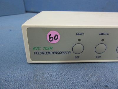 Processeur D'image AVC Color Quad AVC703R - Occasion
