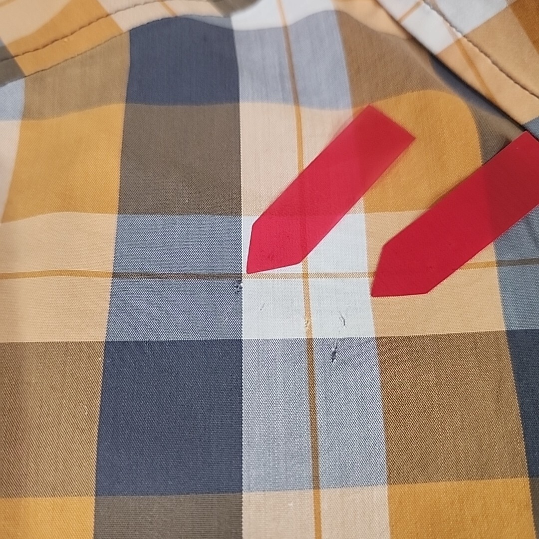 ARC'TERYX Arcteryx Camicia Uomo XL Arancione Grigio Plaid S S Leggera Casual Escursionismo Outdoor