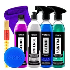 Vonixx Car Cleaning Kit with 7 items 4x 500 ml/16.9 oz