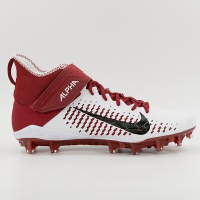 Nike Alpha Menace Pro 2 Football Cleats Men’s ‘White Team Crimson’ Alpha Menace Pro 2 Mid  main image 2