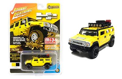 Johnny Lightning 1:64 Hummer H2 Wagon 4x4 w/Roof Rack Off