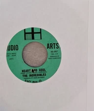 The Incredibles Heart And Soul / I Found Audio Arts 60,007 1967 VG+ SWEET SOUL