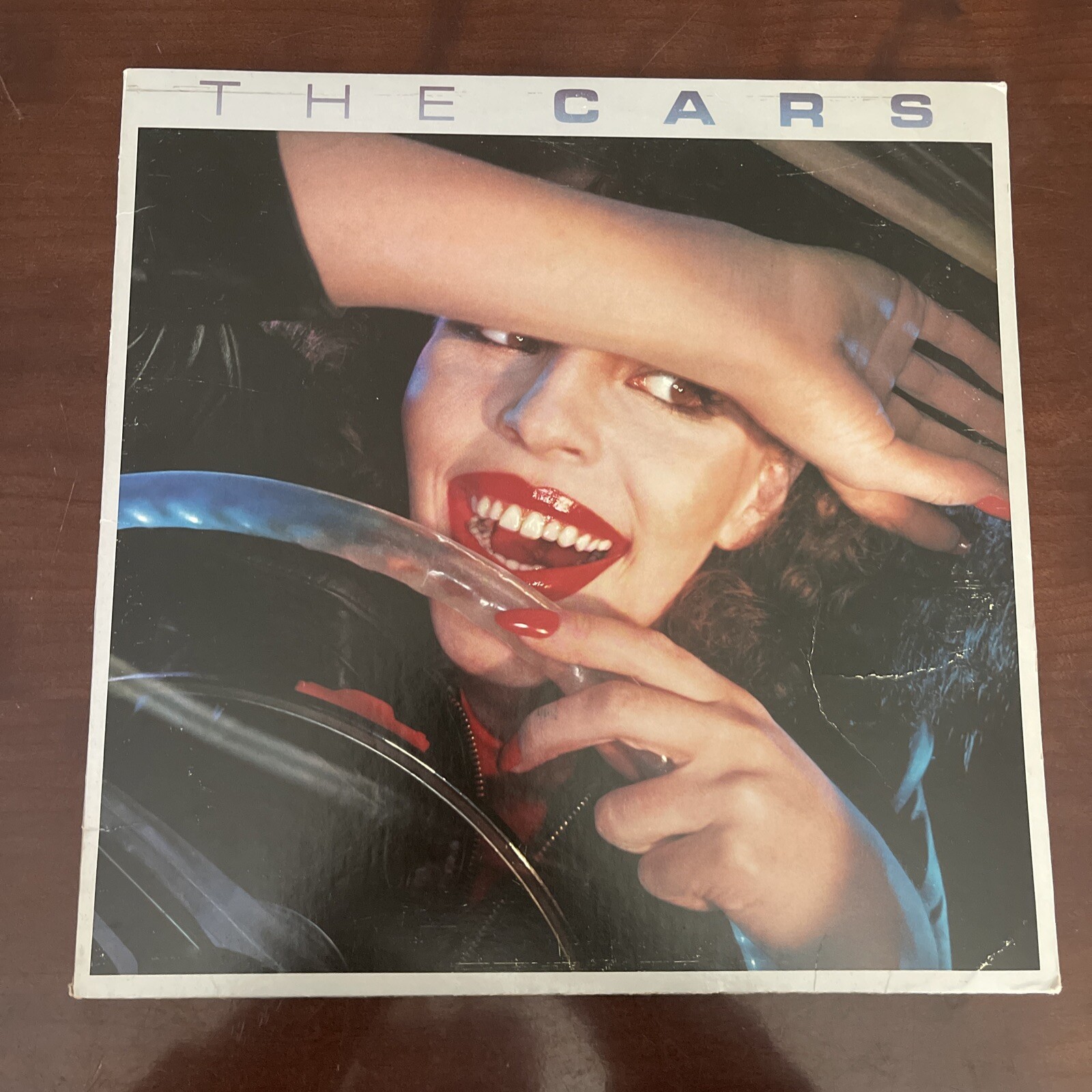 The Cars 1978 Self-Titled LP Debut Elektra 6E-135 Lyrics Sleeve, Sterling