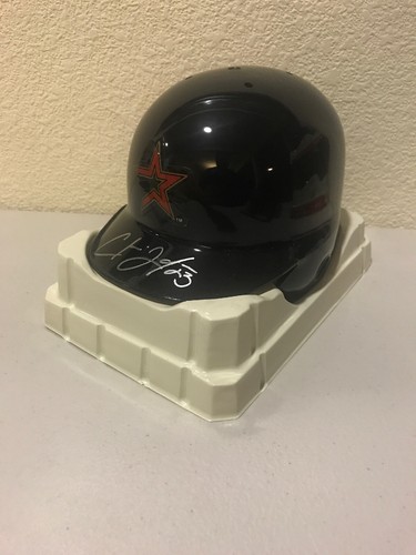 Chris Johnson Signed Houston Astros Mini Helmet Tristar - Picture 3 of 4