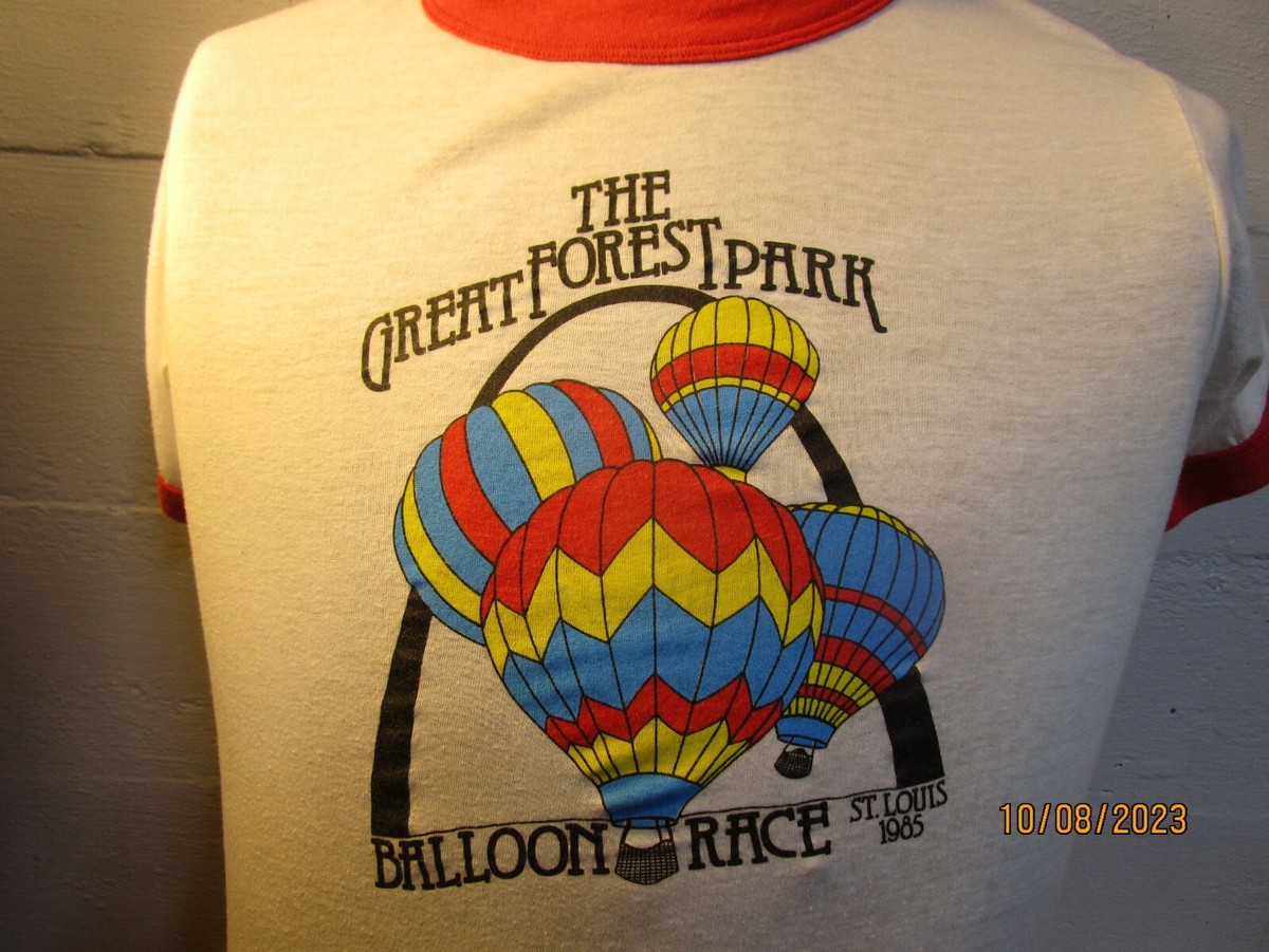 Vintage 1985 Great Forest Park Balloon Race St. Louis MO Vintage 1985 Great Forest Park Balloon Race St. Louis MO