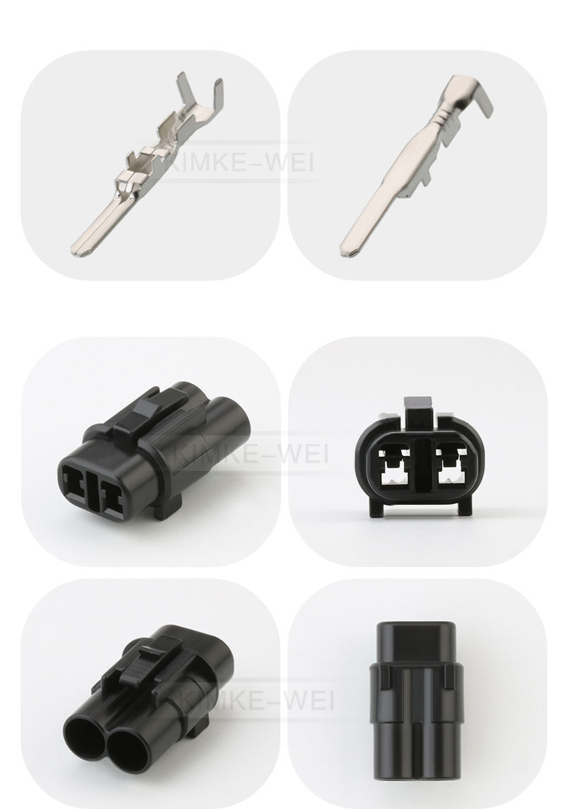 2 Pin Sumitomo MT090 Motorcycle Connector Plug Socket Kit for