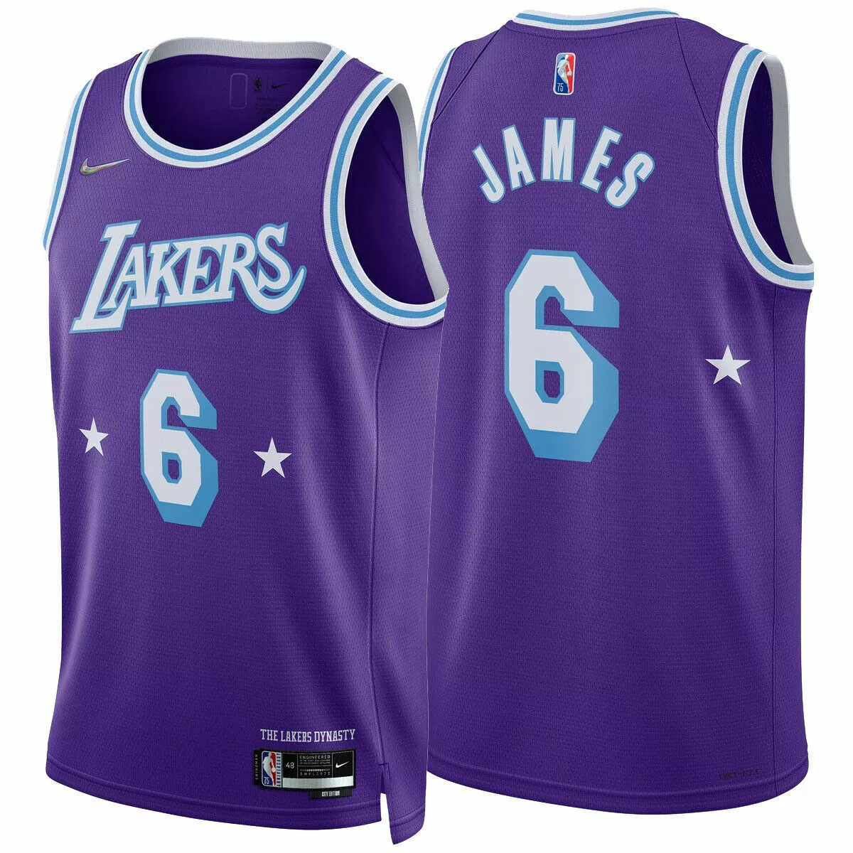 Lebron James Lakers Nike Purple 2021/2022 Men's Swingman Jersey - City  Edition