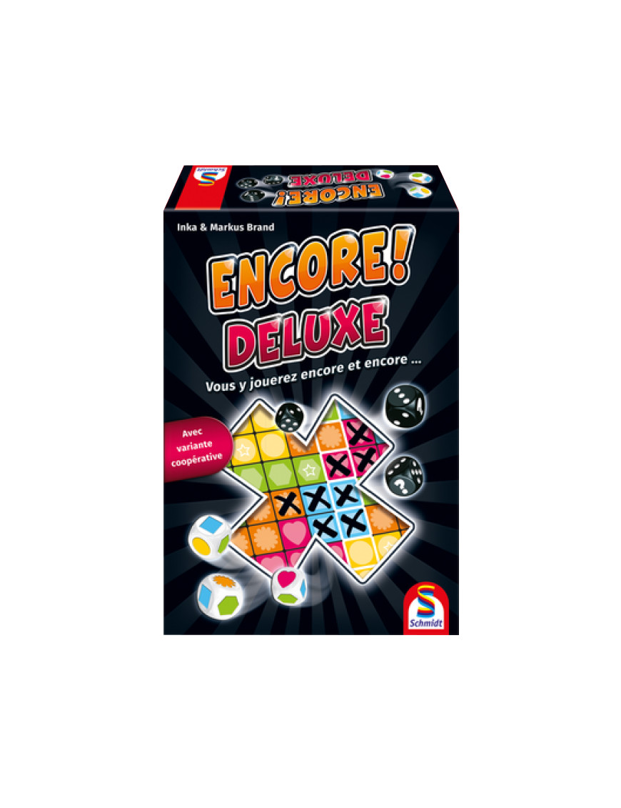 Jeu Encore ! Deluxe FR SchmidtPIX1545 avec tour à dés et plateaux effaçables