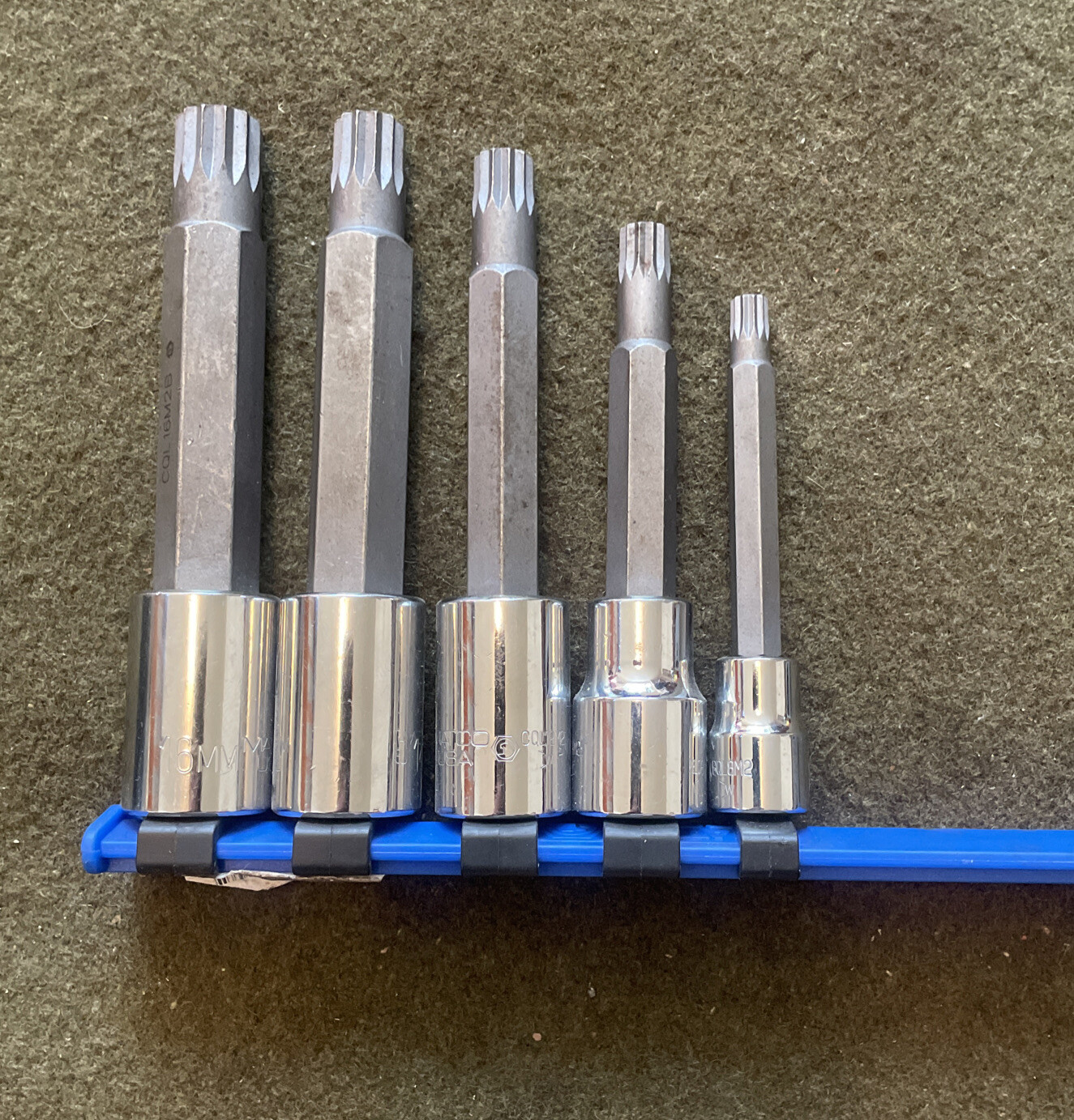 MATCO SQLM52R triple square Metric Long Torx Bit Socket Set USA 🇺🇸